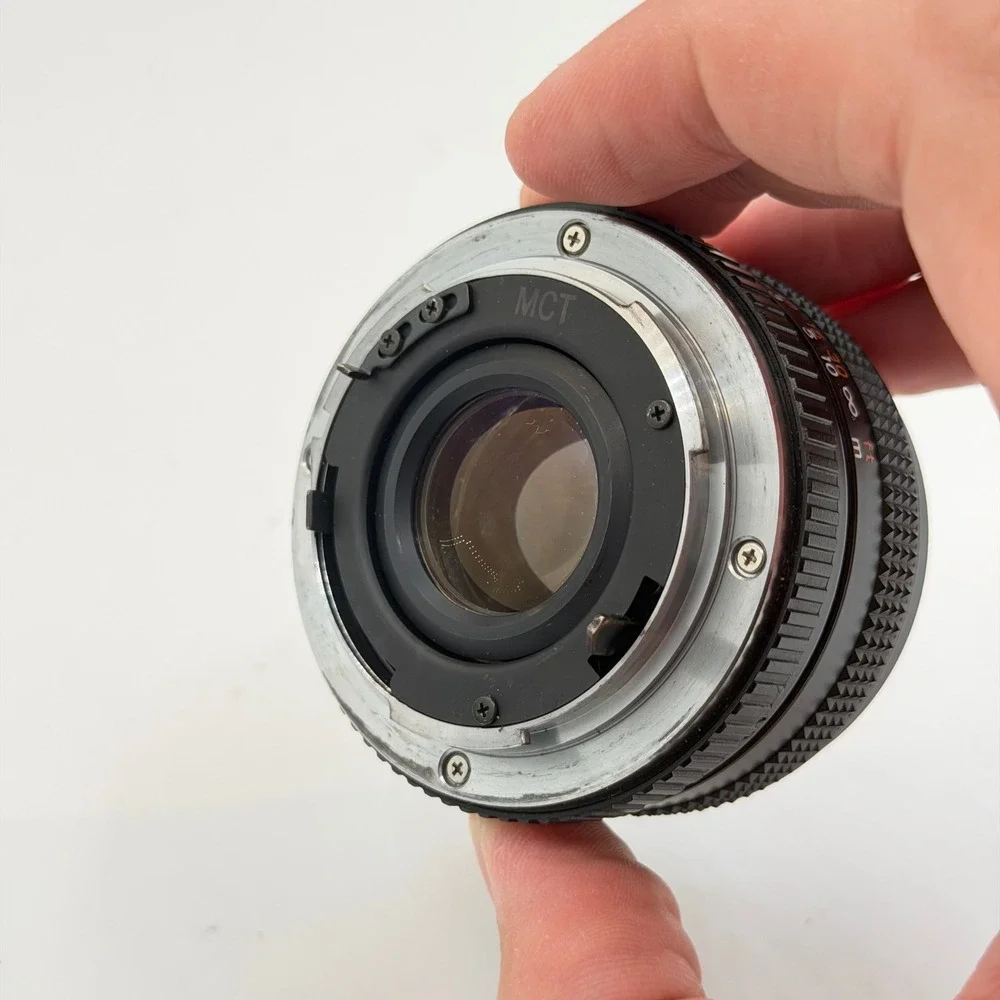 Yashica ML 50mm f2 Lens Contax Yashica CY Mount Manual Focus Prime Made in Japan